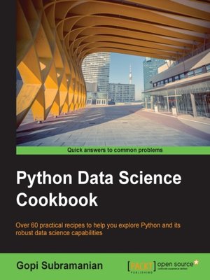 cover image of Python Data Science Cookbook
